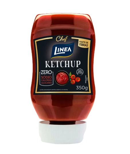MOLHO LINEA KETCHUP ZERO 12X350G