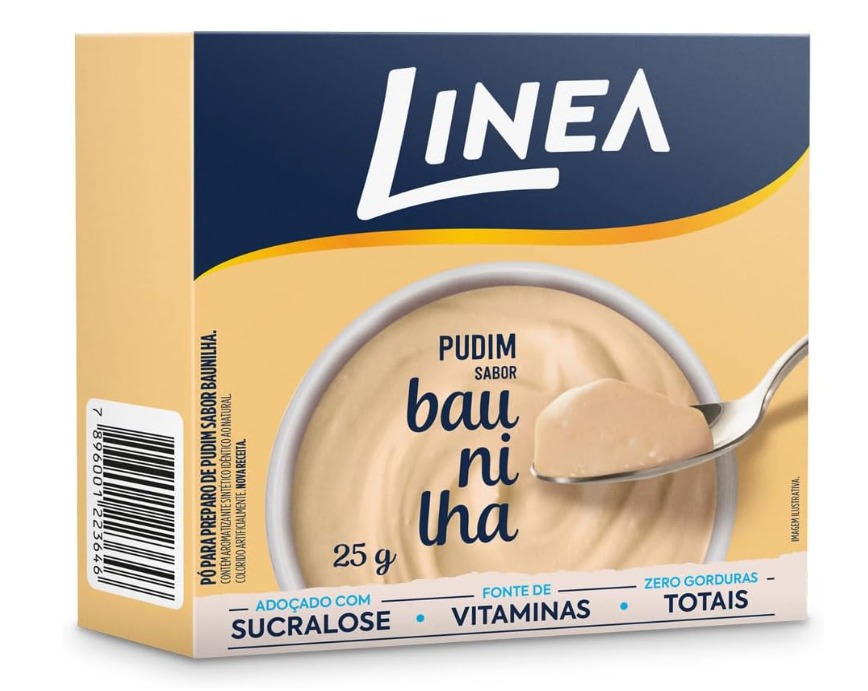 PUDIM LINEA ZERO BAUNILHA 24X25G
