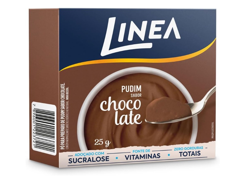 PUDIM LINEA ZERO CHOC 24X30G