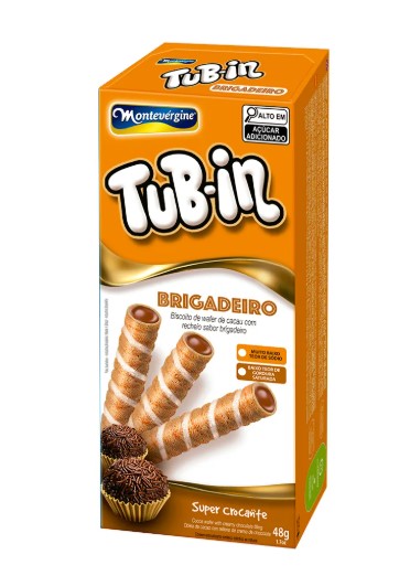 BISC STICK TUBIN BRIGADEIRO 24X48G