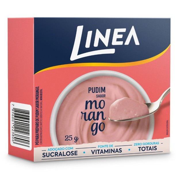 PUDIM LINEA ZERO MORANGO 24X25G