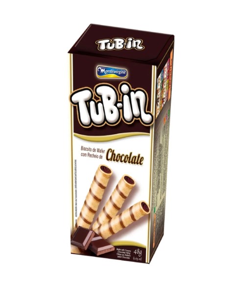 BISC STICK TUBIN CHOCOLATE 24X48G