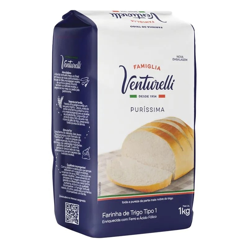 FARINHA TRIGO PURISSIMA VENTURELLI 10X1K