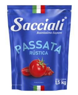PASSATA RUSTICA SACCIALI ST UP 8X1,5KG