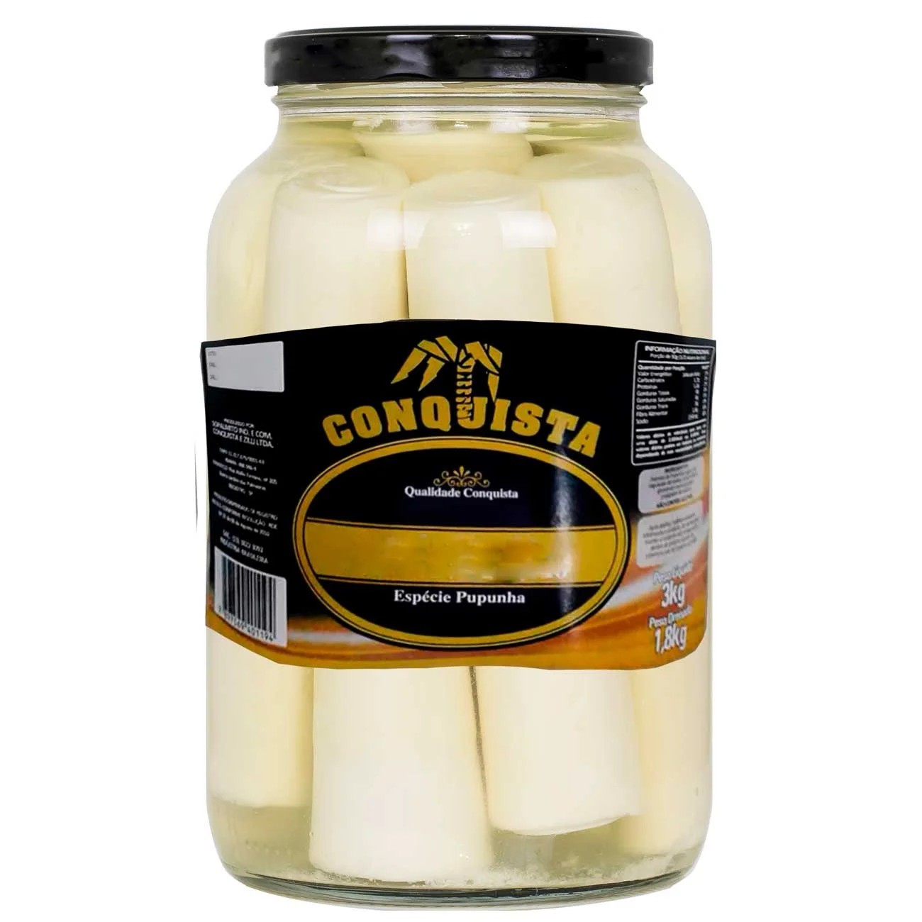 PALMITO PUPUNHA INT CONQUISTA 6X1,8KG